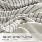 Boho Couch Cover Washable Sectional Couch Covers for Dogs Reversible Sofa Slipcover for 2 or 3 Cushion Couch Pet Friendly Furniture Protector (1# Grey, 91" x 134")