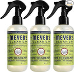 MRS. MEYER'S CLEAN DAY Room and Air Freshener Spray, Non-Aerosol Spray Bottle Infused with Essential Oils, Lemon Verbena, 8 fl. oz - Pack of 3