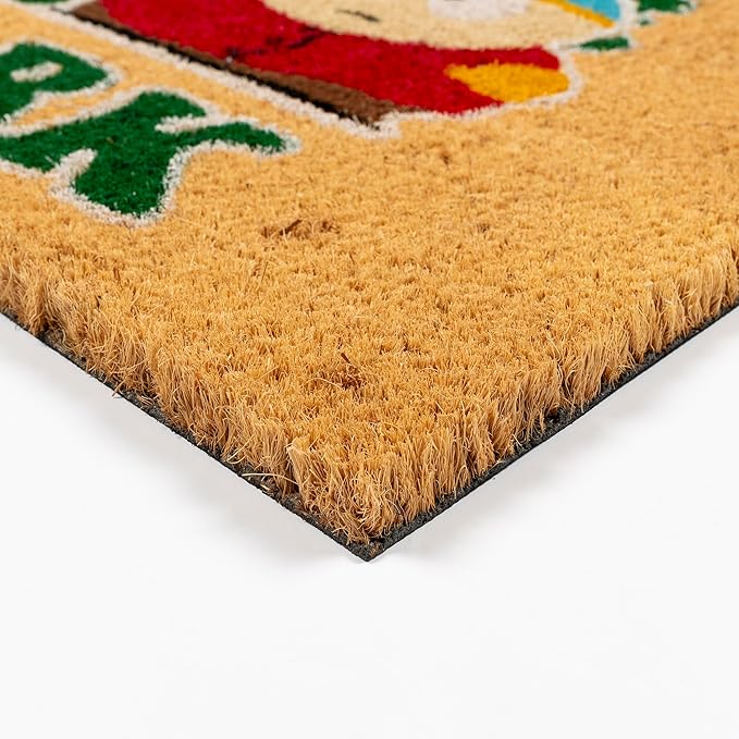 Gertmenian Coir Doormat - 2x3 Welcome Mat (2-Pack), Ideal for High Traffic Areas in Front Door, Garage, Entryway - South Park Gang/South Park Blocks, 80010
