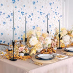 Black Taper Candle Holders for Wedding Table Centerpiece,Tall Taper Candlestick Holders Bulk Set of 15,Metal Candle Stick Holder Decor for Table or Mantel Centerpiece, Dinning, Party Home Decor