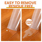 TAPEBEAR Carpet Tape Double Sided 2Inch x 30Yards, Heavy Duty Rug Gripper Anti Slip Anti Curling Floor Tape Residue-Free, Two Sided, Removable, Waterproof for Area Rugs, Mats, Strong Hold for Tile