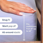 Queen Sheets Set 6 Piece - Includes 4 Pillowcases - Bed Sheets Queen Size - Soft Hotel Luxury Bedding - Cooling, Comfy, Cozy & Breathable - 1 Flat, 1 Fitted & 4 Pillowcases w/ Deep Pockets - Lavender