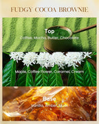 M&SENSE Fudgy Cocoa Brownie Scented Candle 35oz 150H Burn Time Long Lasting, 3-Wick Natural Aromatherapy Candle Highly Scented, Home Fragrance Housewarming Gifts