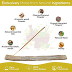 Satya Nagchampa Vanilla Incense Sticks, Satya Bng (Bangalore) Insenses 15gmx3 Pack (45 GMS) with Raajsee Incense Holder Bundle, Satya Nagchampa Natural Incense