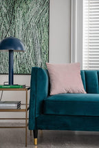 22x22 Throw Pillow Covers Pink: 2 Pack Cozy Soft Velvet Square Decorative Pillow Cases for Farmhouse Home Decor