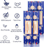 Raajsee Incense Holder Bundle with Satya Nagchampa Incense Sticks 250 gmx 4 Pack (1000 gm), Satya BNG (Bangalore) Insenses, Satya Nagchampa Natural Insence