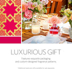 AGRARIA AirEssence Flower and Reed Diffuser Set, Handmade Sola Flower Botanical Home Fragrance Set, Scented Oil Reed Diffuser Gift for All Occasions