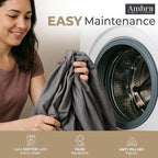 Tencel Sheets 4 Piece Cal King - 100% Eucalyptus Lyocell California King Sheet Sets - Soft, Cooling & Breathable for Hot Sleepers - 16” Deep Pockets Hotel Quality Bedding Set - Grey