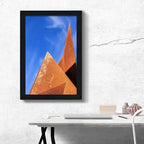 VCK 24x36 Solid Wood Poster Frames Black 3 Pack Picture Frame with Wall Mounting Hanging