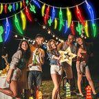 21FT [ 8 Modes & Timer ] Chili Pepper String Lights 40LED Fairy Lights Battery Operated for Indoor Outdoor Garden Pool Birthday Mexican Party Wedding Christmas Summer Tropical Decor