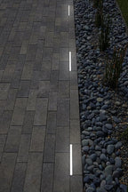 LUMENGY Paver Light Slim 0.5x4 Inch (0.47 x 3.93) Glare-Free Steel Lighting for Pavers, Brick, Walls, Driveways, Walkways & Pathways, 5000K Daylight, Waterproof, Drive-Over, Weird 12V AC/DC