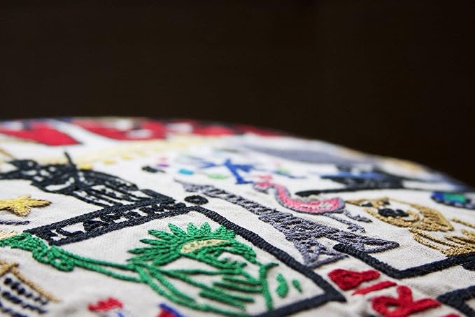 Catstudio Las Vegas Embroidered Decorative Throw Pillow