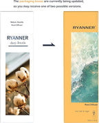 Reed Diffuser Set,5.1oz Sea Salt&Sage Scent Diffuser with Sticks Home Fragrance Reed Diffuser with Essential Oil for Bathroom Shelf Decor&Air Freshener,Home Bathroom Office Decor & Gifts