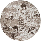 Keen Home Design Area Rugs - 8ft Round Non-Shedding, Abstract Rugs for Kitchen, Living Room, Bedroom, Dining Room, Entryway - Size: 7'10" Round, Multi