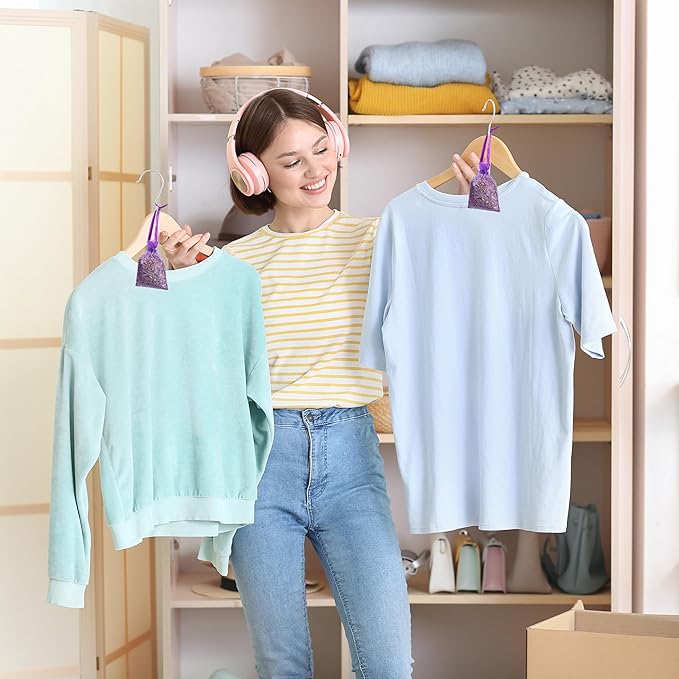 Bag of 50 Sachets Dried Lavender Flower Lavender Sachets for Drawers and Closets, LV-B-3