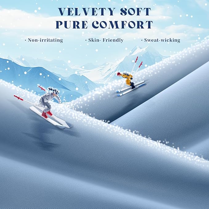 Cooling Comforter Queen Size, Double-Sided Cooling Blanket for Hot Sleepers & Night Sweats, Arc-Chill Q-Max > 0.4 Breathable Ice Blanket, Lightweight Cold Comforter (80''x90'', Light Blue)