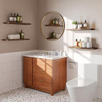 23’’Rustic Brown Floating Shelves for Wall,Rustic Wood Shelf for Room Decor/Storage/Display,Small Bookshelf,Wall Mounted Hanging Shelves for Bedroom, Bathroom, Living Room, Kitchen,Set of 4