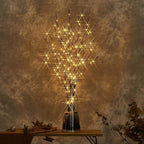Fudios Lighted Branch Plug in with Timer Willow Branches with Fairy Lights for Vase Twig 32IN 150 LED Outdoor and Indoor Holiday Party Decor
