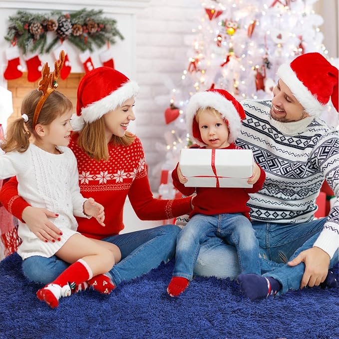 Blue Fluffy Round Area Rugs for Bedroom,3'X3'Shag Circle Area Rugs for Living Room,Non Slip Fuzzy Plush Rug for Kids Room Boys Girls Room and Dorm Home Decor Rug