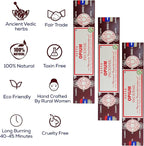 Satya Opium Incense Sticks, Satya Bng (Bangalore) Insenses 15gmx12 Pack with Raajsee Incense Holder Bundle, Satya Nagchampa Natural Incense