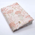 BLBMH A5 Book Covers for Paperbacks Book Cover Fit for 5.5x8.3 inch Adjustable Book Sleeve Cover for A5 Diary Books Fabric Softcover Protector for Notebook - Dandelions Pink