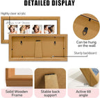 Gifts for Him/Her - Personalized Photo Frame with Love Design, Wall Mount or Tabletop Display, Romantic Gifts for Boyfriend Girlfriend Anniversary Birthday Valentine's