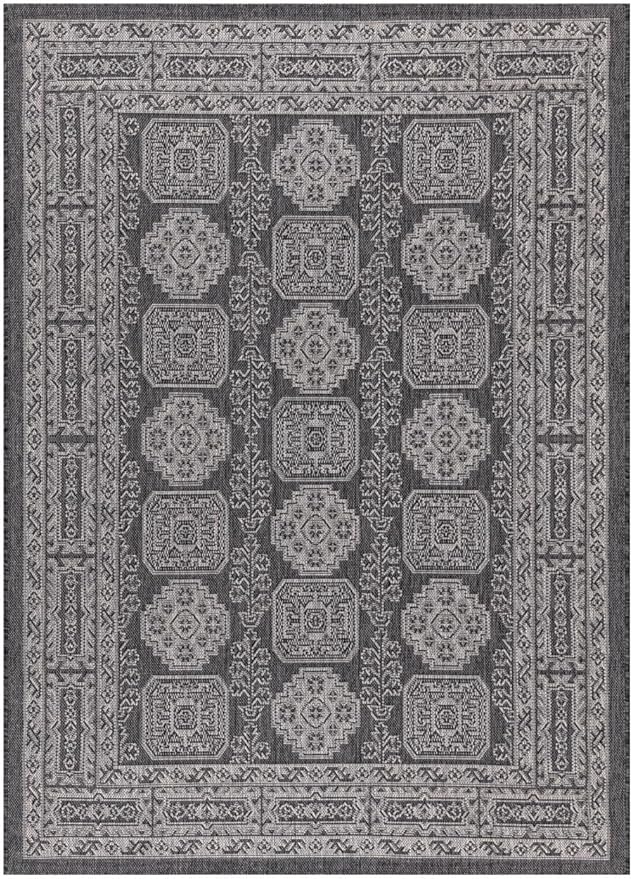 Keen Home Design Terrace Outdoor Area Rug - 9x12 Washable Indoor/Outdoor Rug for Patio, Kitchen, Balcony, Beach, Garden, Deck and Porch, Size: 8'10"x12'