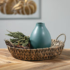 Sullivans Matte Teal Ceramic Flower Vase 9" Tall, Versatile Modern Home Decor Vase for Flowers, Decorative Accent for Kitchen, Living Room, Office