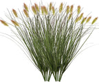 Artificial Grass, Fake Grass, Artificial Shrubs, Wheatgrass Cattails Fake Grass Decorations, Artificial Plants, Ornamental Grass, Outdoor Fake Grass, Green Leafy Decorations (12PCS)