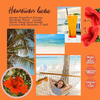 Fragrant Room Spray, Hawaiian Luau, 3 x 3.4 fl oz, Air Fresheners Odor Eliminator for Home, Bathroom, Concentrated Room Spray