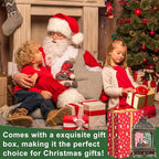 Christmas Snow Globe, Lighted Church Nativity Scene, Musical Snow Water Lantern Swirling Glittering Holiday Decoration and Gift for Family Children or Friends