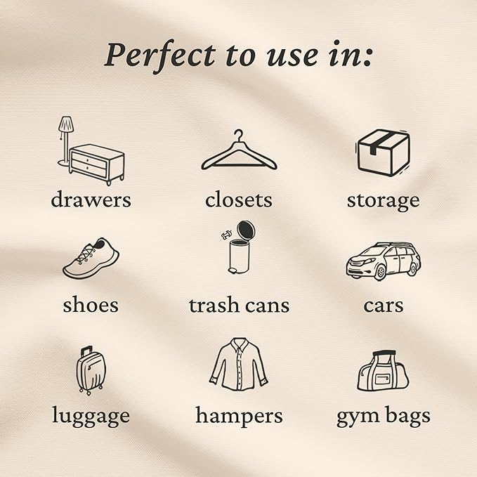 Fresh Wave Orange Odor Eliminating & Deodorizing Packs | Bag of 6