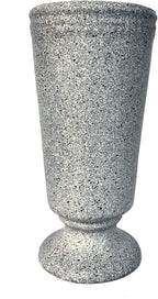 Grave Vase Cemetery Grave Decoration for Cemetery Grave Headstone Flower Vases with Spikes and Floral Foam