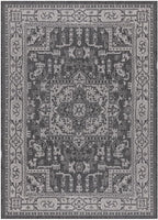 Keen Home Design Terrace Outdoor Area Rug - 4x6 Washable Indoor/Outdoor Rug for Patio, Kitchen, Balcony, Beach, Garden, Deck and Porch, Size: 3'10"x5'7"