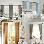 Latest Curtain Rods for Windows 28 to 120 Inches Length Adjustable 1 Inch Diameter Window Heavy Duty Curtain Rod with Aluminium Finials Set for Outdoor, Farmhouse, Bedroom, Living Room, Black