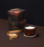 Skandinavisk TAKKA 'Fireplace' Scented Candle. Fragrance Notes: Hacked Pine, Haysmoke and Raw Wool. Masculine Scent. 3.17 oz.
