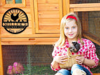 Hen House Coop Sign, Custom Chicken Coop Signs, Custom Chicken Farm Metal Sign, Family Name Metal Sign for Farm House, Our Little Coop Sign Metal Sign