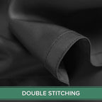 California King Sheets by Pure Bamboo, Genuine 100% Organic Viscose Derived from Bamboo Bed Sheet Set, Soft & Cooling, Double Stitching, Lifetime Quality Promise (California King, Black)