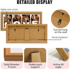 Gifts for Him/Her - Personalized Photo Frame with Love Design, Wall Mount or Tabletop Display, Romantic Gifts for Boyfriend Girlfriend Anniversary Birthday Valentine's