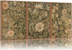 SIGNINART Vintage Floral Framed Canvas Wall Art Set of 3, Mid Century Modern Wildflower Wall Decor, Neutral Botanical Artwork, Retro Plant Art Prints for Bedroom, Living Room, Office 16"x24"