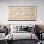 SIGNWIN 24"x46" Extra Large Framed Wall Art Vintage Botanical Sketch with Detailed Floral Pattern, Classic Nature Illustration for Home Living Room Bedroom Decor (Frame Assembly Required)