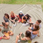 PHF Cooling Waffle Blanket California King Size, Lightweight 60% Rayon Derived from Bamboo & 40% Cotton Breathable Blanket for Hot Sleepers, Soft and Luxury for Bed Couch and Sofa, 110"x96", Linen