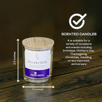 Lavender Fields Candle 7 oz – Best Smelling Soy Candle, Non Toxic, Long Lasting, Gift for Women, Natural Soy Wax, Home Decor & Spa Ambience, Aromatherapy, Relaxing Home Scent