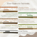 Organic-Incense-Sticks-Non-Toxic-Variety Pack (131 Agarbatti Sticks) | 75 Minutes Long Lasting Burn for Positive Vibes, Meditation with Natural Vietnamese Herbal Scents, no Synthetic Essential Oils