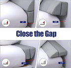 HOMBYS Wedge Pillow Headboard for Bed Gap,Foldable Bed Wedge Gap Filler Queen Size,Matterss Gap Filler,Multi Functional Bed Crack Pillow, Fill The Gap (0-7") Between Your Headboard and Mattress