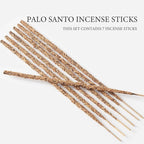 Palo Santo Incense Sticks – Handmade Natural Incense Sticks for Meditation, Spiritual Use and Stress Relief Gifts, Air Purification