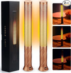 LED Candle Light, Cordless Table Lamps, Bedside Lamps w/2 Modes, Rechargeable Candlestick, Modern Table Lamp w/2600 mAh Battery, nightstand lamp, Bedroom lamp