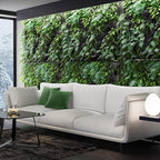 Worth Garden Upgraded 12 Sets (36-Pocket) Self Watering Stackable Vertical Planters - Wall Mounted Plastic Plant Grow Pots fr Strawberries Flowers Herbs - Indoor Outdoor Green Wall Decoration (Black)