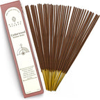 Cedarwood Incense Sticks, Organic Hand Dipped Incense, Natural Herbs & Aromatic Ingredients, Contain 40 Sticks Inside, Burn Time 45-60 Min, Spiritual Gifts, Incense by Karma Pledge