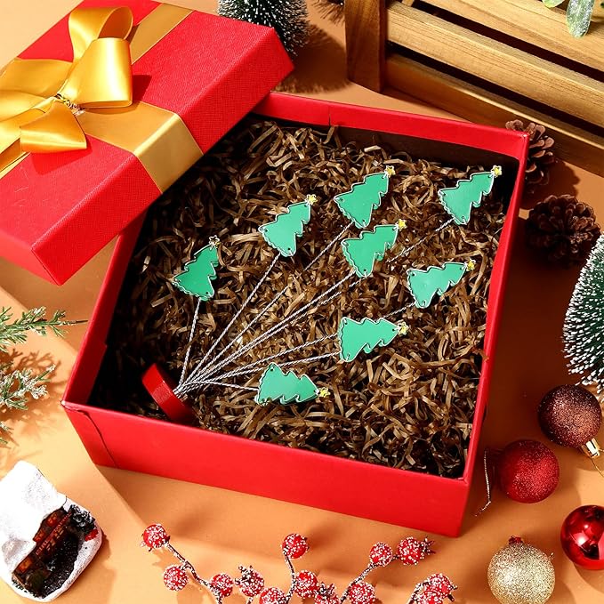 Christmas Photo Tree Holder Clip 8 Branch Gift Card Clips Tree Picture Frame Holder Christmas Table Centerpiece for Memo Paper Note Photo Decorations